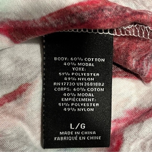 Prabal Gurung for Target Mesh Top Neon Graphic Sleeveless Top Size Large - Picture 7 of 10